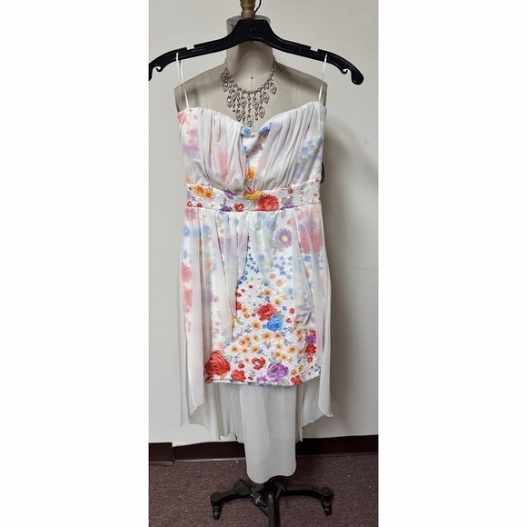FLORAL Flowy Dress - Picture 1 of 3